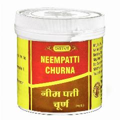 Ним чурна марки Вьяс (Neempatti Churna Vyas), 100 грамм