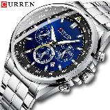 Наручные часы CURREN, silver blue box — фото 3