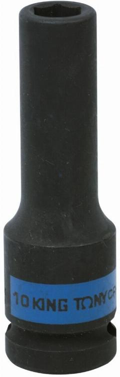 Головка торцевая ударная глубокая шестигранная 1/2", 10 мм KING TONY 443510M