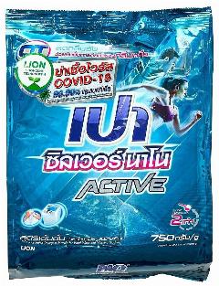 Aнтибактериальный порошок LION Thailand для стирки спортивной одежды Active, 750 г