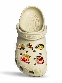 Jibbitz/джибитсы набор украшение/аксессуары для обуви на crocs, jibbitz-7-burger