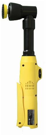 Полировальная машинка 12V/2.0Ah, эксцентрик 3 и 12 мм, с аккумулятором SCHTAER SCH-38-3/12AC, желтый — фото 3