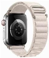 Тканевый ремешок "Альпийская петля" для Apple Watch 42 мм/44/45 mm/ Ultra белый, белый мел, 42/44/45/49 — фото 3