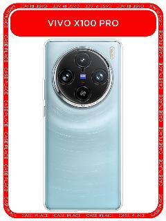 Чехол на Vivo X100 Pro / Виво X100 Про прозрачный