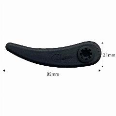 Пластиковые лезвия для триммера Bosch ART 26-18Li ART 23-18 Li (20 шт), черный
