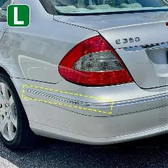 Для 2007-2009 W211 Mercedes Benz E320 E350 E550 E63 AMG хромированная полоса заднего бампера 2118852721 2118852821, Left 2118852721