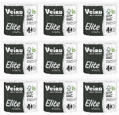 Туалетная бумага Veiro Elite Extra, 4-слойная, 4 рулона, 9 уп