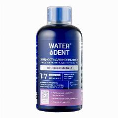 WATERDENT Жидкость для ирригатора + ополаскиватель ежедневный уход Вечерний Детокс, 500 мл