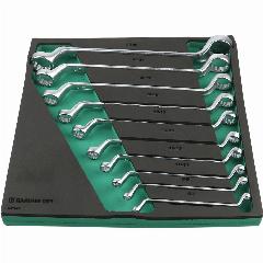 GARWIN PRO 646140 Набор ключей накидных 10 пр. 6-32 мм в ложементе EVA