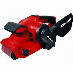 Ленточная шлифмашина Einhell TC-BS 8038, пылесборник, 800Вт, 380м/мин, 533мм