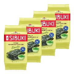 Чипсы из морской капусты Сибуки Васаби, 5 г x 4 шт