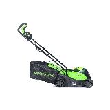 Газонокосилка аккумуляторная GREENWORKS GD24LM33 24V, 33 см, бесщеточная, без АКБ и ЗУ, зеленый — фото 4