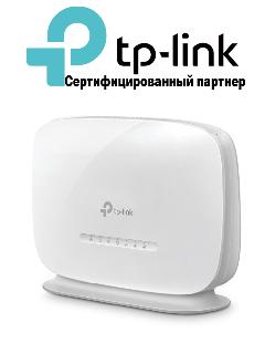 Роутер Wi-Fi N300 с поддержкой 4G LTE TL-MR105, белый,