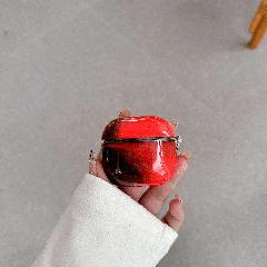 Чехол для AirPods 4, светящийся, красный, светящийся красный, airpods 4
