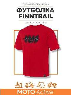 Футболка Finntrail LOGO, red (logo), M