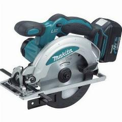 Пила дисковая Makita DSS610RF, щеточный двигатель, 18В, 3700об/мин, 165мм, бирюзовый