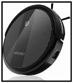 Робот-пылесос AiRROBO P10, черный
