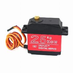 Сервопривод Doyuke 20кг/25кг металлический 180/270 градусов, 1x25kg 180 degree, mm