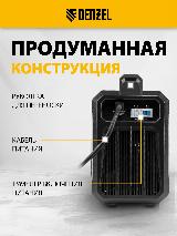 Аппарат инвертор. дуговой сварки DenzelDM-220 Standart 220 А, ПВ 60% 94326 — фото 4