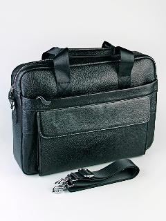 Портфель SKINTERA, black, серебряный