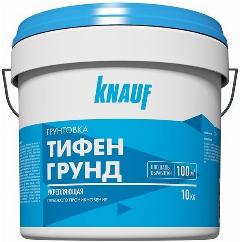 Грунт Knauf Тифенгрунт универсальный глубокого проникновения, 10 кг, белый