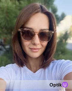 Солнцезащитные очки Optik U, бежевый