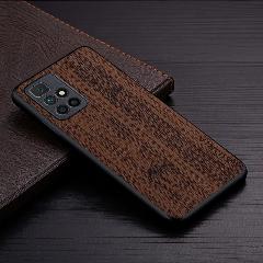 Чехол для Xiaomi Redmi 10 fit 2022, кожаный чехол с бамбуковым деревянным узором, чехол для телефона xiaomi redmi 10, чехол, Обложка, coffee
