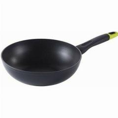 Сковорода-вок Pyrex Optima Green OP28BW2/E106, 28 см, для индукции, черный..