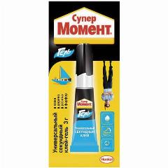 Клей Момент Супер 622917, моментальный, гель, 3 г