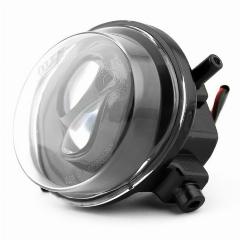 Фары противотуманные светодиодные Mtf Light , мазда, линза, 12В, 5000К, 10Вт, ЕСЕ R19, E4 компл., черный
