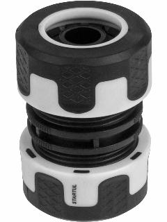 Муфта соединительная для шлангов 3/4" STARTUL GARDEN SILVER LINE (ST6017-10-3/4), белый, черный