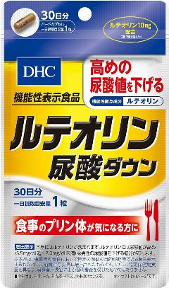DHC Luteolin uric acid down Лютеорин для снижения уровня мочевой кислоты, на 30 дней
