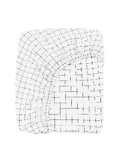 Простыня MORФEUS (морфеус) - Melange White (белый) - 200x200x30 (на резинке) - вареный хлопок, белый в клетку, 200 х 200