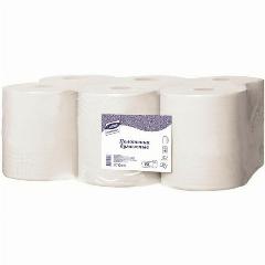 Бумажные полотенца для диспенсеров Luscan Professional 2-слойные 6 рулонов по 150 метров (арт.601115), белый, 20 х 25