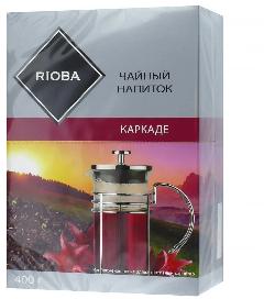Чайный напиток Каркаде RIOBA, рассыпной, 400 г