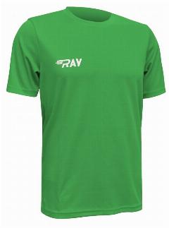 Футболка спортивная RAY (Men) мужская спортивная для бега, зеленый, 48