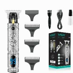 Машинка для стрижки волос VGR V228, серебристый