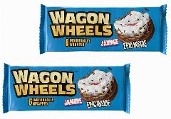 Печенье Wagon Wheels Jammie в шоколаде с прослойкой из суфле и джема 216 г, 2 упаковки