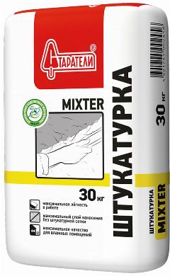 Штукатурка гипсовая Старатели Mixter, 30 кг, серый