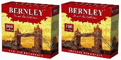 Bernley Чай "ENGLISH BREAKFAST", 100 пакетиков х 2 гр, 2 шт