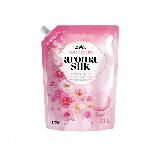 Lion Aroma Silk Pink Rose Кондиционер для белья Роза 2,1 л в мягкой упаковке на 70 стирок — фото 2
