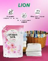 Lion Aroma Silk Pink Rose Кондиционер для белья Роза 2,1 л в мягкой упаковке на 70 стирок — фото 4