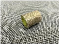 Самоклеящаяся тефлоновая лента, скотч (PTFE) 125х0,08мм 1м, для запайщиков и упаковщиков, ремкомлект, бежевый