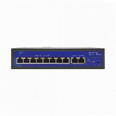 Space Technology ST-S88POE(2G/120W/A) коммутатор PoE 8-ми портовый, серый