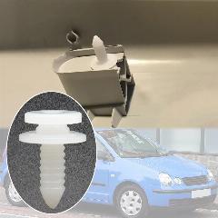 10 шт. для VW Polo Mk4 Mk5 9N 6R/6C/61 2001 2002 2003 2004-2017 автомобильная стойка, ступенчатая вставка, боковая накладка на панель, зажим, заклепка