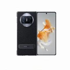 Оригинальный чехол для Huawei Mate X3, деловой кожаный чехол с подставкой, складной противоударный бампер для экрана, защитный чехол, black