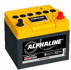 Автомобильный аккумулятор ALPHALINE AGM S55D23L, 172x230x220 мм