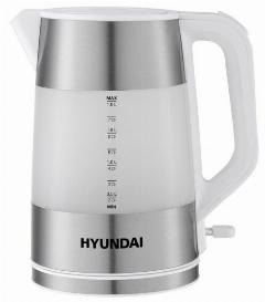 Чайник Hyundai HYK-P4025 белый, 16.8x25.3x23 см