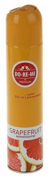 ДО-РЕ-МИ Освежитель воздуха "Premium" сухое распыление, Грейпфрут фреш,330мл