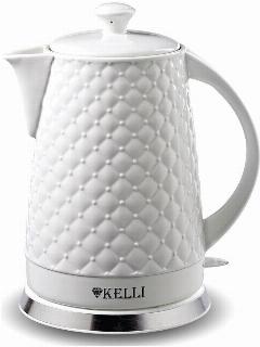 Чайник электрический Kelli KL-1340, белый